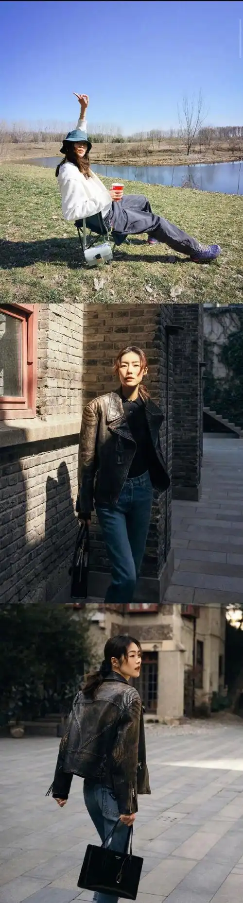 刘雯超话日常私服大盘点除了业务能力过硬之外,大表姐日常穿搭同样