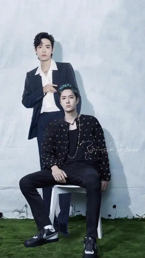 高清壁纸王一博肖战3