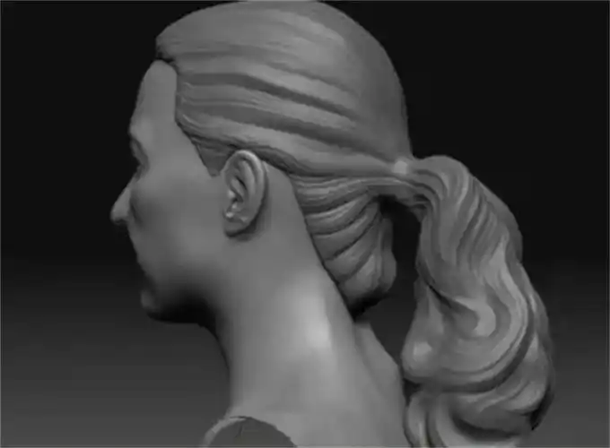 zbrush雕刻头发的技巧分享