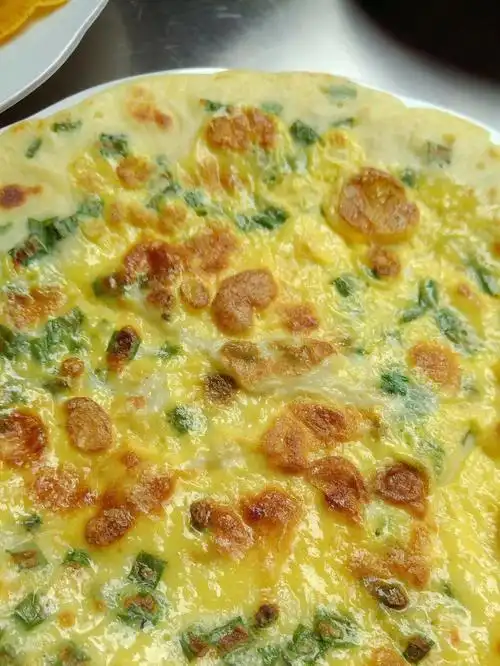 92超简单巨好吃的美味营养早餐78葱花鸡蛋饼