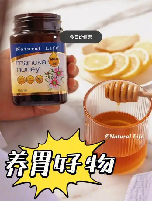 养胃好物naturallife麦卢卡蜂蜜
