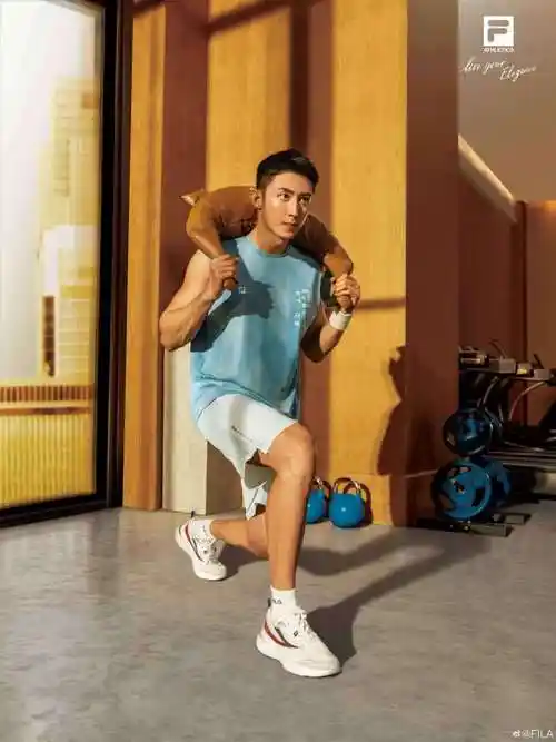 fila时尚运动代言人黄景瑜##fila fitness##fila健身旅修##fila健康