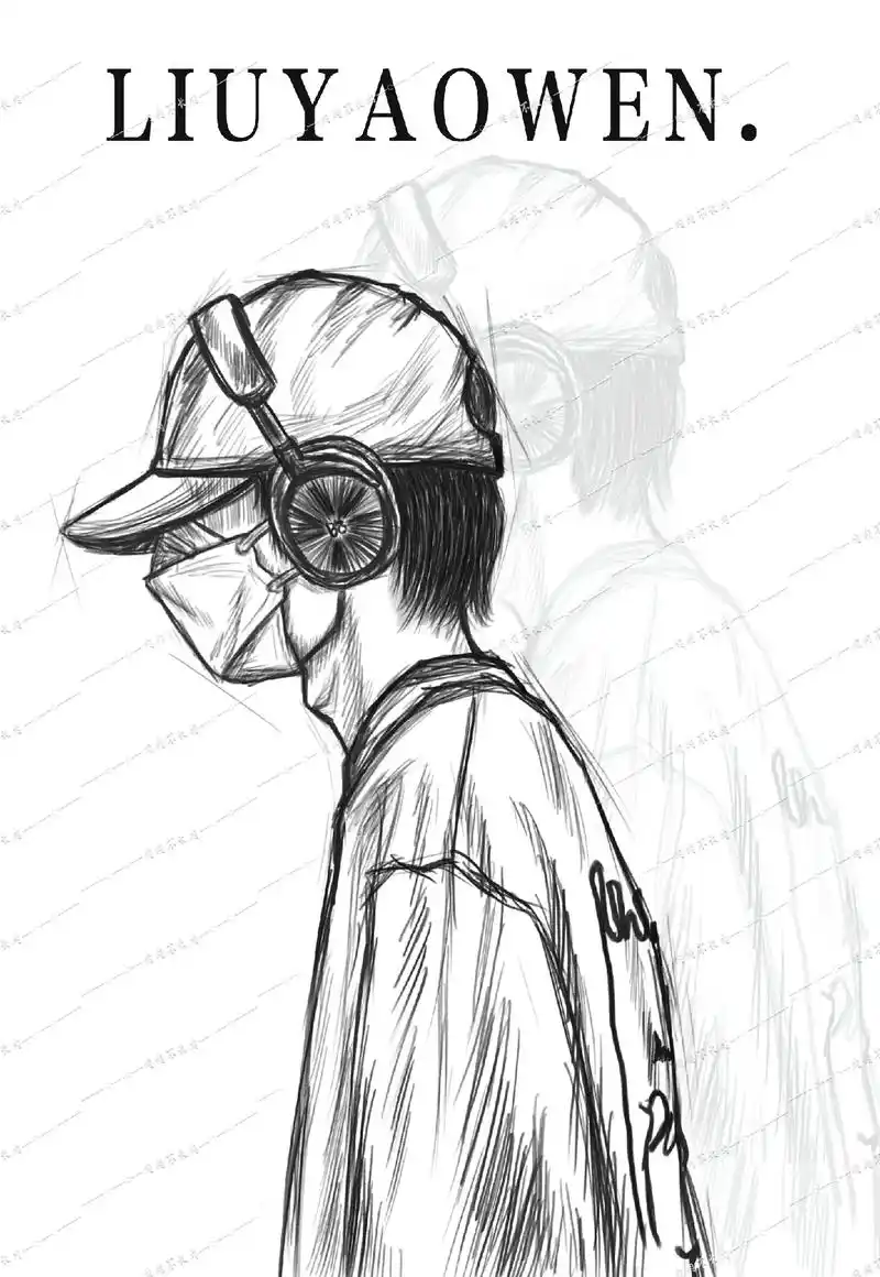 这个造型一下子就击中了我的那个心巴!#刘耀文#绘画 #约稿  - 抖音