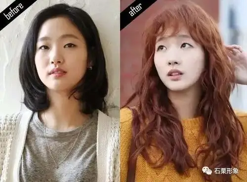 2. 烫个"羊毛卷",大饼脸也能拯救!