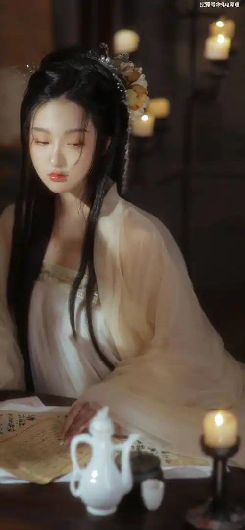 古风小姐姐仙气十足,美若天仙,风姿卓越,倾国倾城,国色天香,倾国倾城