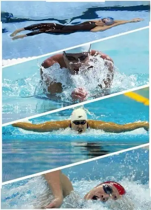 呕心整理的简单易懂对比图~让大家重温一下各种泳姿