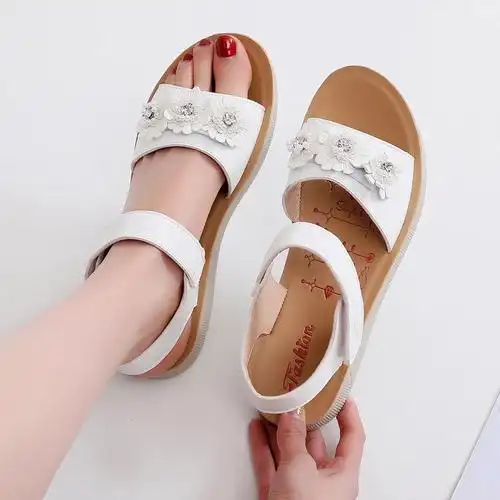 凉鞋女童2022新款夏季软底中大儿童女孩小学生凉鞋