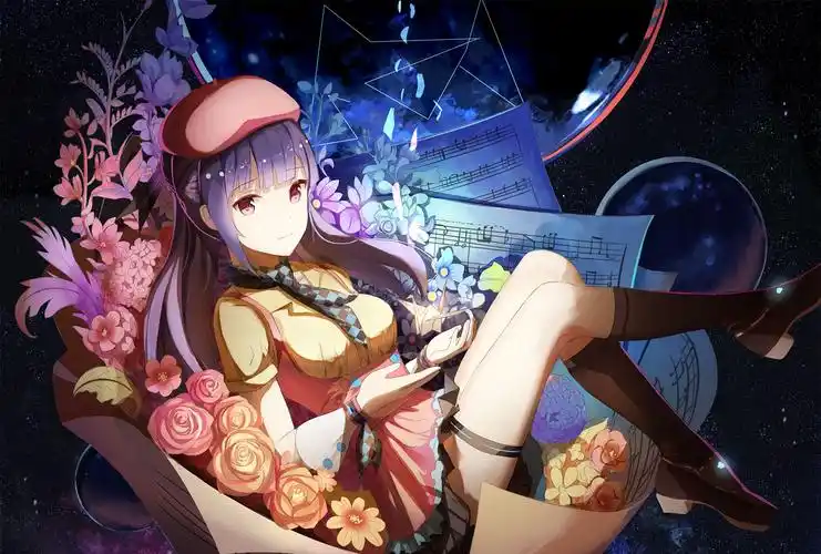 唯美古风二次元美女壁纸,我正在努力变成自己喜欢的那个自己|二次元|