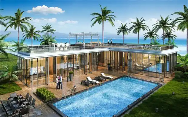 国玺二十五院 特色复式海景别墅