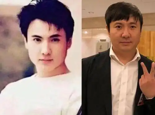 明星对比照曝光,霍建华颜值犹存,而他自称当年颜值抗衡杨洋_沙溢