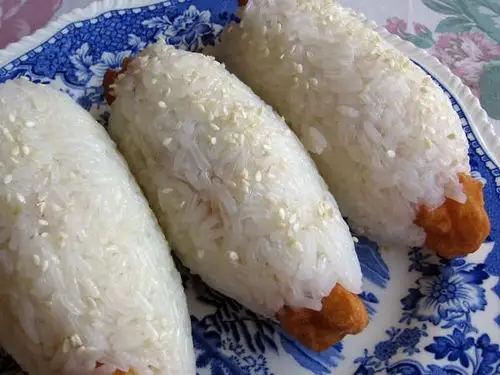 囡尝尝看糍饭团.