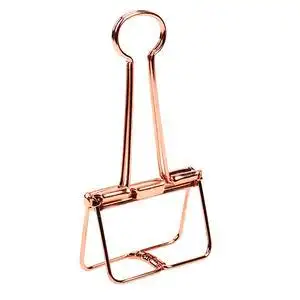 custom beautiful design full extension binder clip for school&