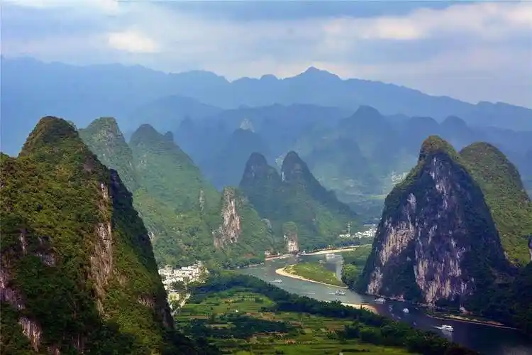 一览无余的漓江美景,相公山是你观察桂林山水的最佳位置