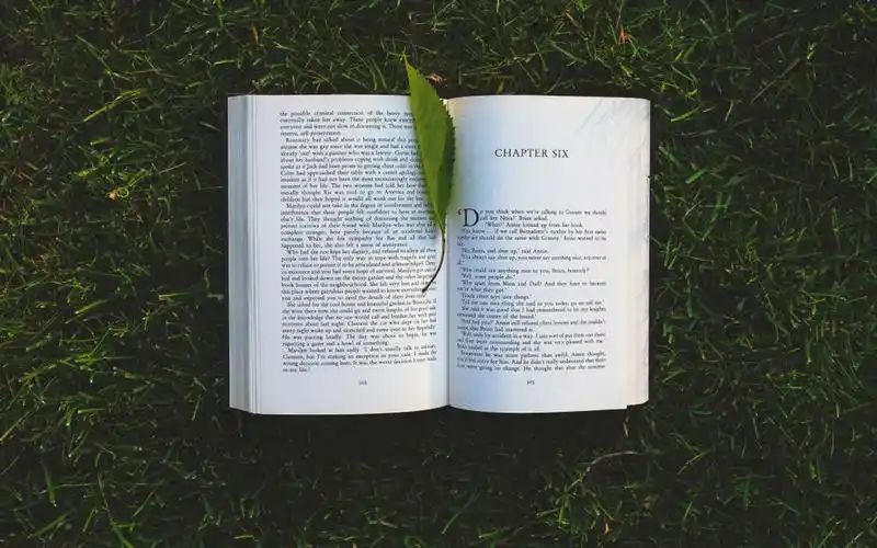 清新文艺书本创意图片桌面壁纸