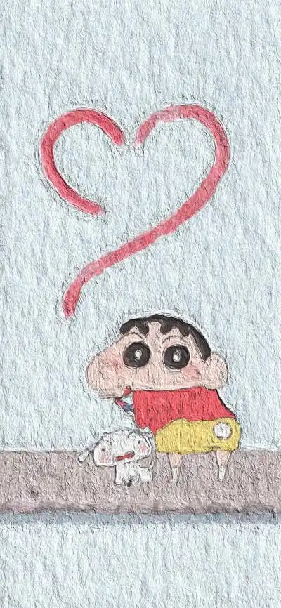 蜡笔小新原图来自壁纸软件侵权删