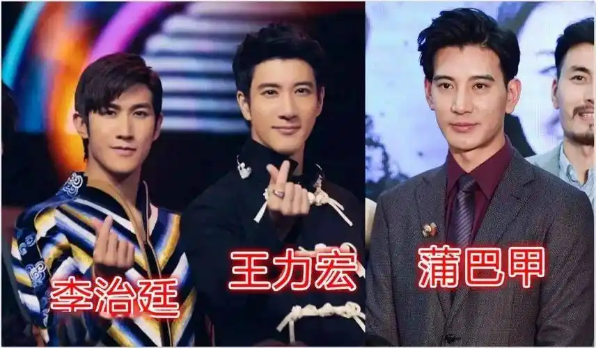 对他最大的记忆点还是他跟王力宏,李治廷撞脸的这个事.