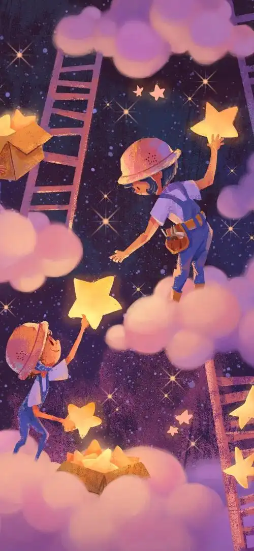 插画壁纸 | 超级治愈的插画壁纸,生活的点缀