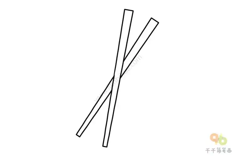 教你画筷子简笔画图片