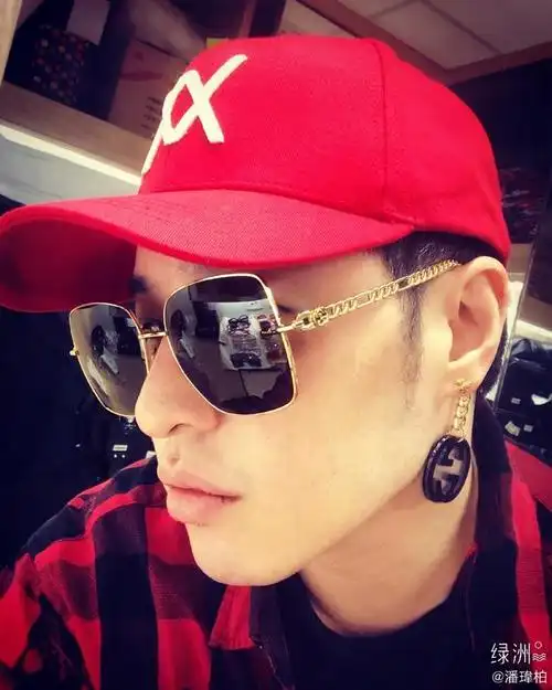 瘦了潘玮柏绿洲晒帅气侧颜我的下巴回来了