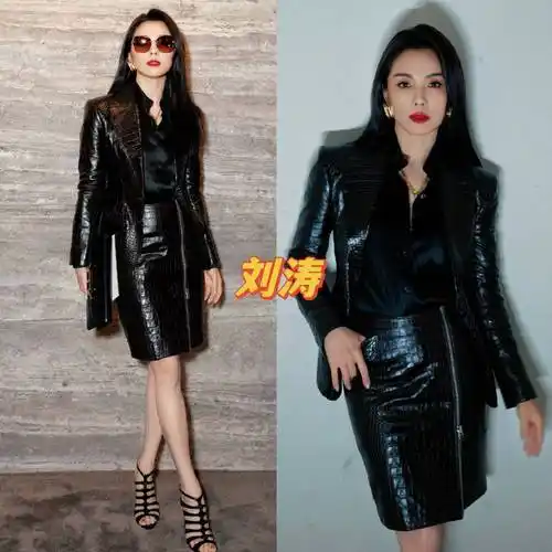 曾黎"水蛇腰",娜扎裸背诱人,但戚薇只惊艳了下半身_刘涛_造型_明星