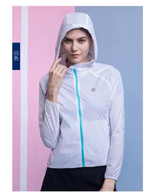 【高圆圆同款】女梭织防晒衣 斐乐fila