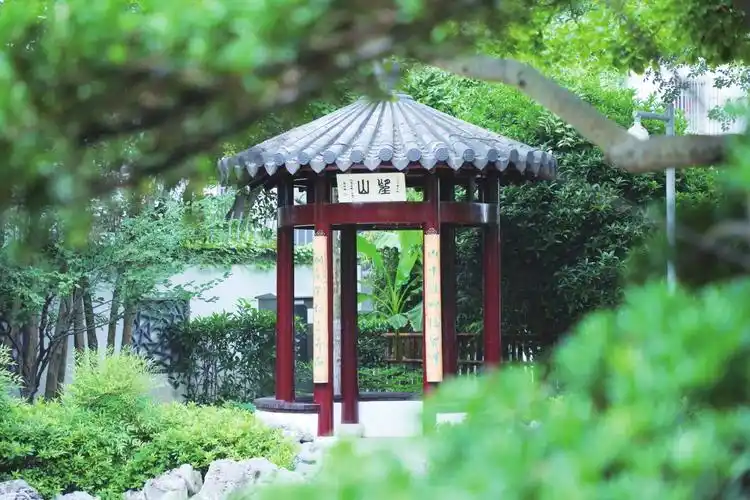 昆山推窗见绿出门见景四季花开