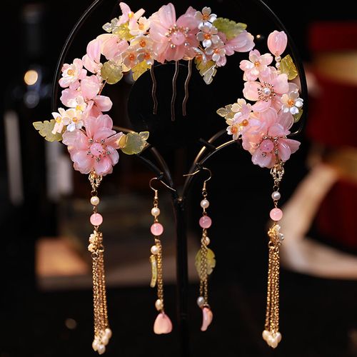 汉服头饰女配饰品发簪古装发饰古风全套流苏发饰