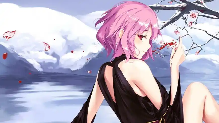 [卡通动漫]粉色短发小姐姐 二次元1920x1080tag:1920x1080二次元动漫