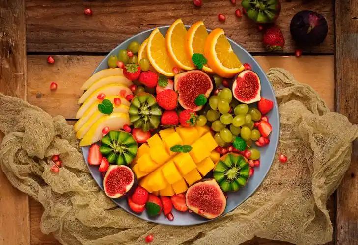 最简单漂亮的水果拼盘,美食-回车图片