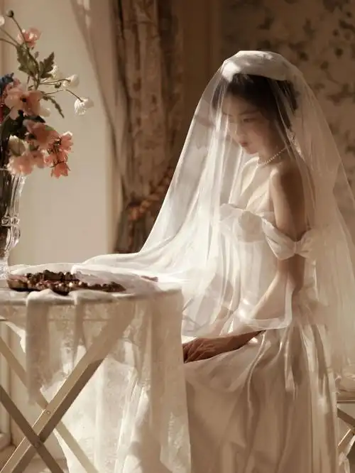 给自己拍一组单人婚纱照纪念记录当下的状态就是最美的样子婚纱照