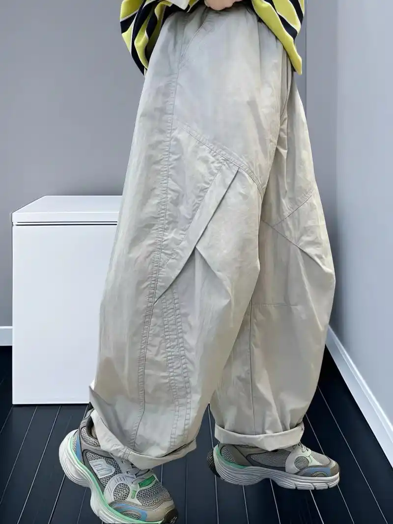 男童夏季薄款裤子中大童儿童夏装透气吸汗韩