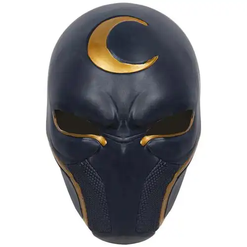 月光骑士面具 漫威影视moon knight月光骑士面具头套月亮骑士乳胶面具