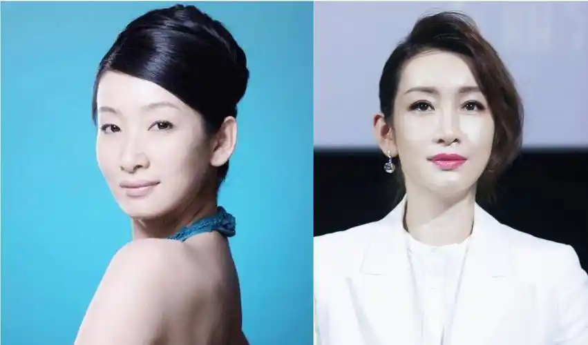 割完双眼皮的秦海璐,除了气质改变外,选高跟鞋的眼光也是很独到_经典