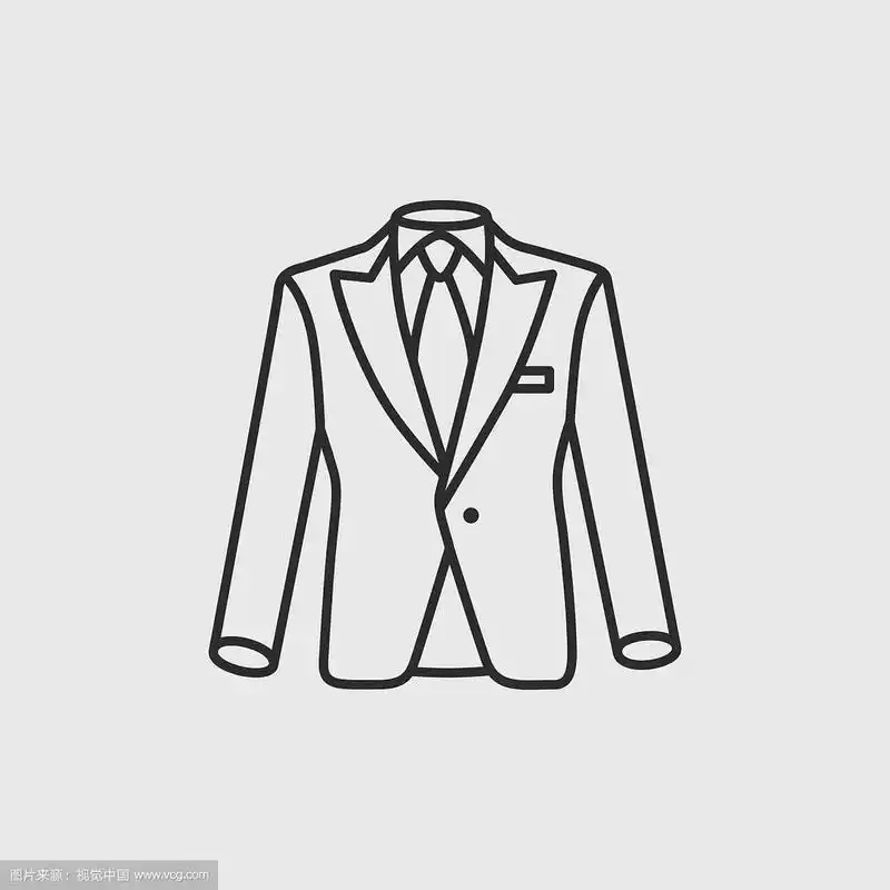 西装的图标