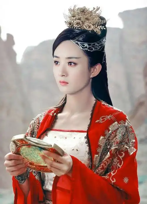 赵丽颖最美的12张古装照不愧是热播古装剧女一号