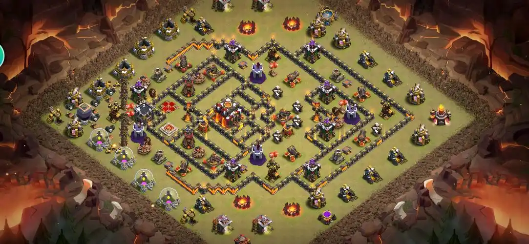 【10本联赛/部落战阵型】