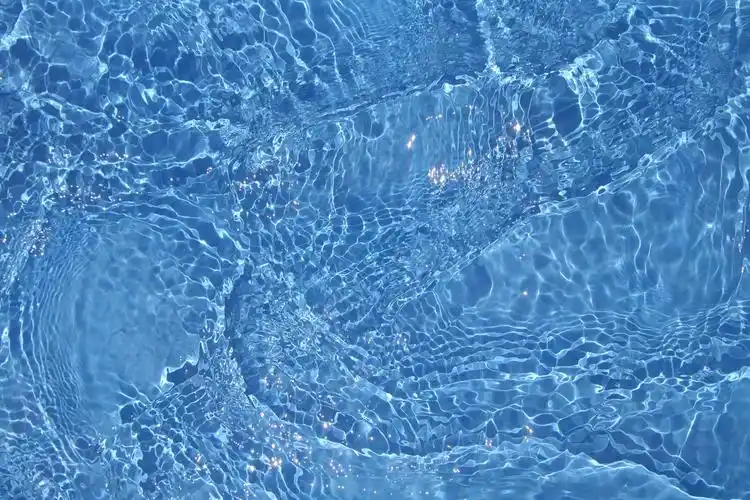 背景蓝色海面波浪背景图片