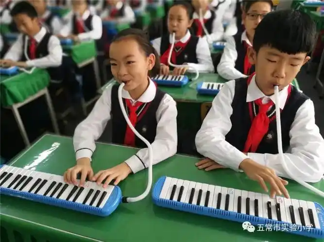 实小简讯小乐器进课堂学年音乐特色活动阶段验收