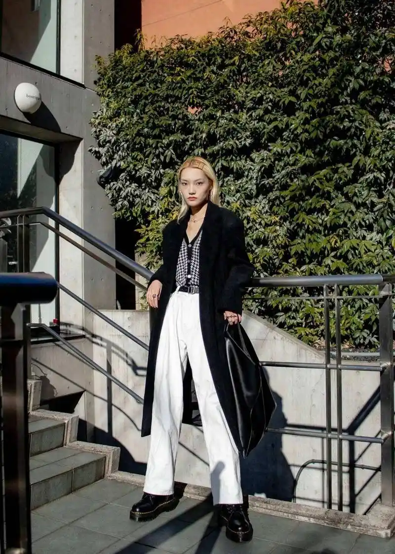 原创日本街头穿搭图鉴素人男女看着都很时髦这些穿搭照搬都行