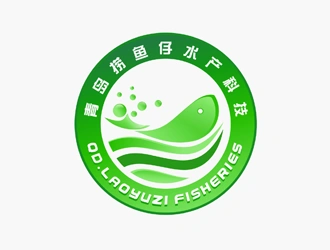 青岛捞鱼仔水产科技有限公司标志设计