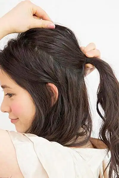 头发前面留一撮的发型-图片大观-奇异网