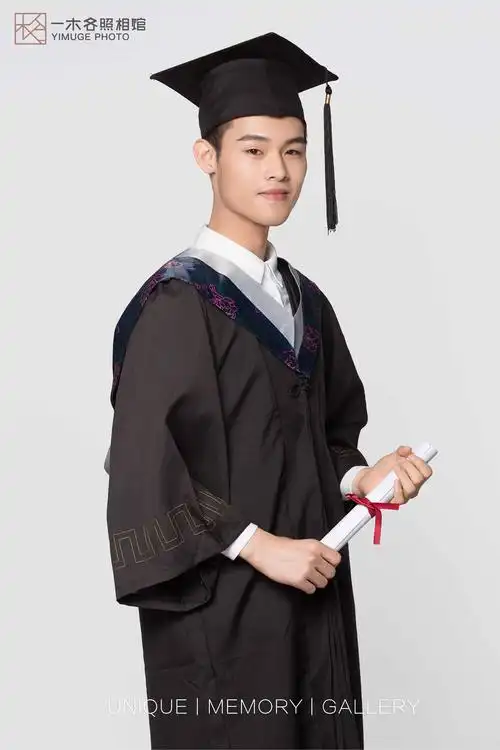 一木各照相馆 学士服