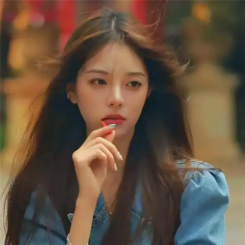 高冷御姐女生头像无水印图片