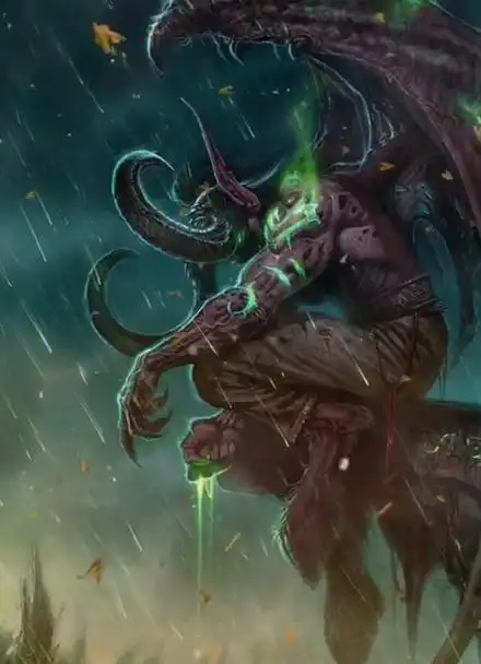 给大家制作一个动态壁纸 恶魔猎手-尤迪安,大家喜欢话,我以后多给大家