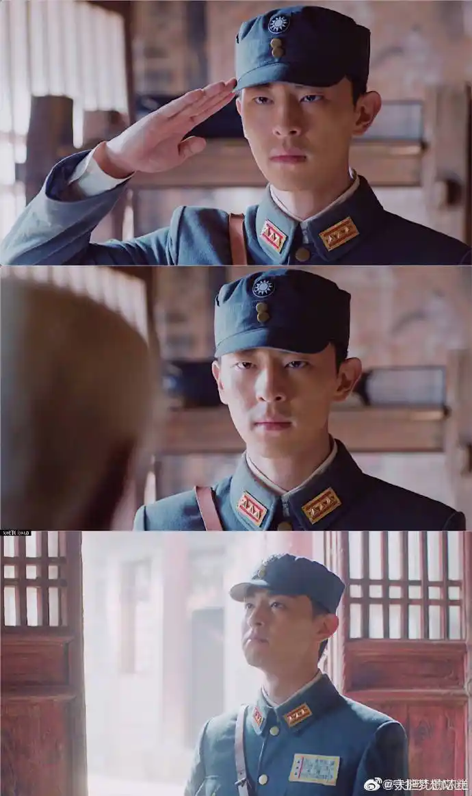 穿军装最飒的明星#邓伦的军装照了解一下呀反正我好爱