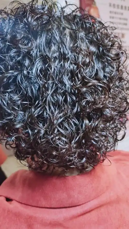 冷烫的卷出热烫的效果90