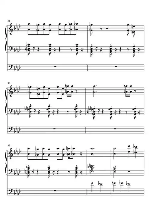 dance monkey钢琴谱