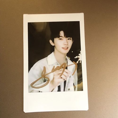 少年团亲笔签名拍立得 tnt周边礼物加朋友 宋亚轩刘耀文亲签 马嘉祺