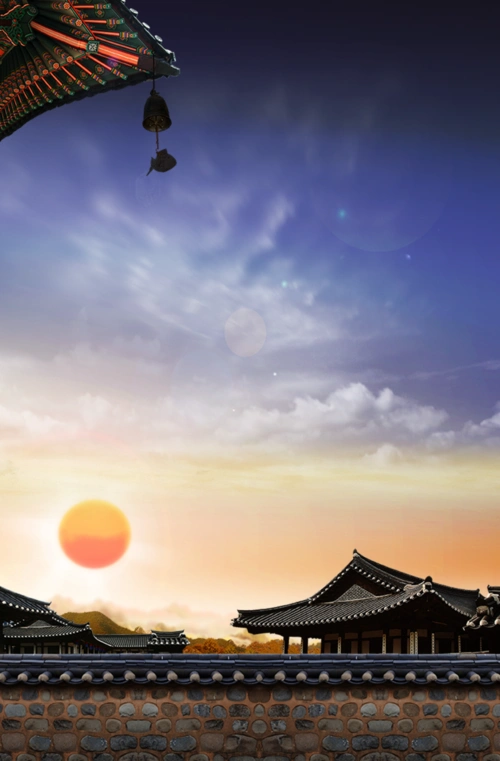 中国风海报广告背景