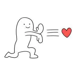 比心情侣头像示爱biugif动图_动态图_表情包下载_soogif